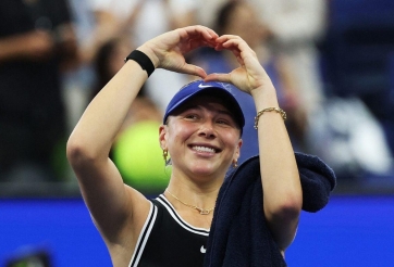 Á quân US Open tự tặng món quà đặc biệt trong ngày sinh nhật