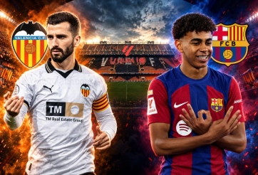Siêu máy tính dự đoán tỷ số Valencia vs Barca: Chênh lệch khó tin