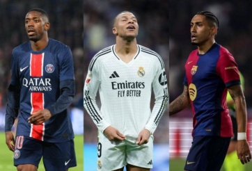 Mbappé đáp trả cực gắt khi bị so sánh với Raphinha và Dembele