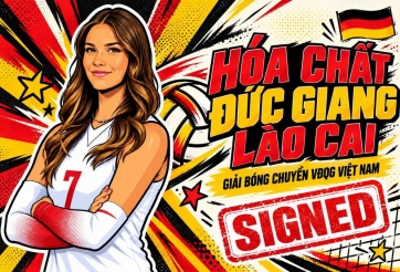 CHÍNH THỨC: Chủ công tuyển Đức gia nhập giải bóng chuyền VĐQG Việt Nam
