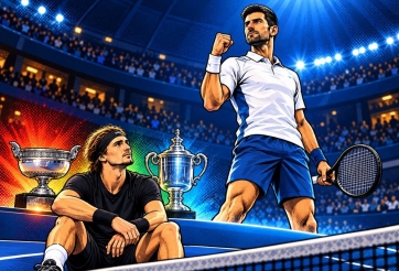 39 tuổi chưa già, Djokovic hạ Zverev để chính thức phá kỷ lục của Nadal