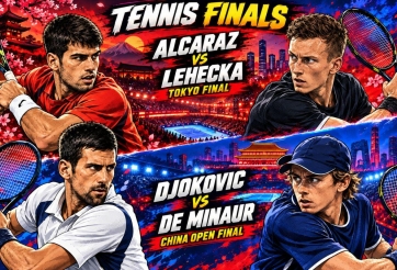 Lịch thi đấu tennis hôm nay 6/10: Alcaraz và Djokovic cùng tranh chức vô địch
