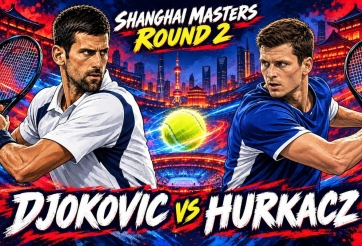 Link xem trực tiếp Novak Djokovic vs Hubert Hurkacz, vòng 2 Shanghai Masters 2026