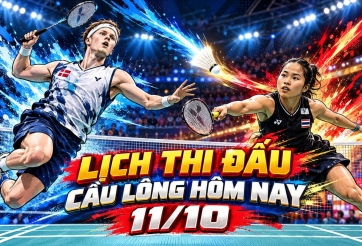 Lịch thi đấu cầu lông hôm nay 11/10: Hai đối thủ của Thùy Linh chạm trán ở chung kết Arctic Open