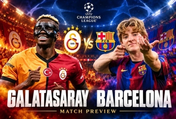 Siêu máy tính BeSoccer soi tỷ số Galatasaray - Barcelona, Champions League 2026/27: Dễ có biến!