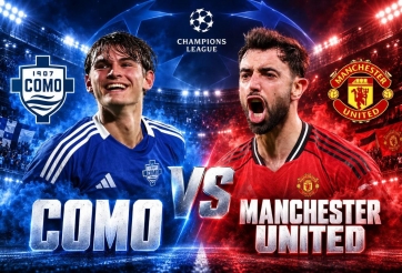 Siêu máy tính soi tỷ số Como - Manchester United, 23h45 ngày 21/10: Khó cho Quỷ đỏ!