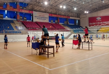 Bóng chuyền nữ Thanh Hóa và nỗ lực vượt khó chuẩn bị cho vòng 2 giải VĐQG 2021