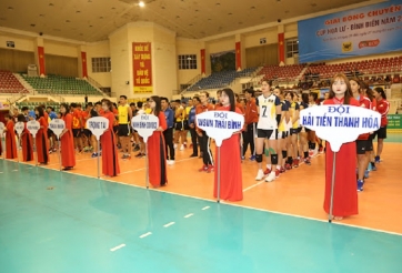 Cúp bóng chuyền Hoa Lư - Bình Điền 2022 tiếp tục tổ chức thi đấu ở hai nội dung