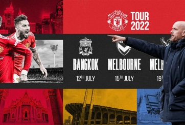 Lịch thi đấu Man Utd giao hữu hè 2022 [MỚI NHẤT]