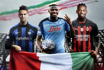 Serie A và cơ hội thống trị tuyệt đối tại châu Âu