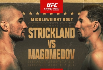 UFC on ESPN 48: 'Tarzan' Sean Strickland đối đầu với 'Kẻ vô danh' Abusupiyan Magomedov