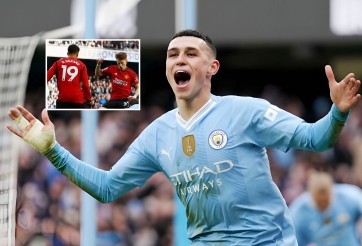 Phil Foden khiến MU thêm 'muối mặt' bởi những con số