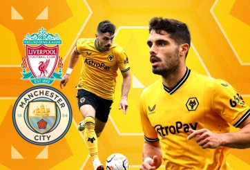 Ngôi sao của Wolves lọt vào mắt xanh của Man City và Liverpool