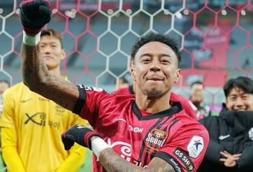 Jesse Lingard hưởng niềm vui đầu tiên tại Hàn Quốc