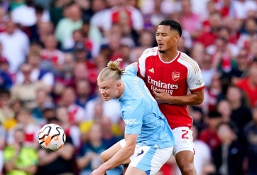 Saliba khiến Haaland 'tắt điện', xứng đáng là người hùng của Arsenal trước Man City