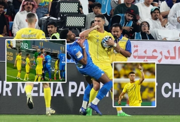 Toàn cảnh video, hình ảnh vụ Ronaldo nhận thẻ đỏ: Sự chế nhạo và bất bình