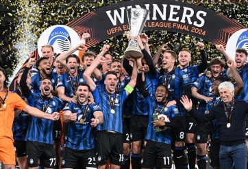 Lookman lập hattrick, Atalanta thắng dễ Leverkusen vô địch Europa League 2023/24