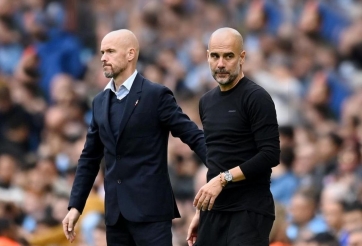 Pep Guardiola vs Ten Hag: Duyên nợ trước chung kết FA Cup