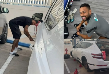 Bị chơi xấu, Neymar rạch lốp xe của bạn thân để trả đũa