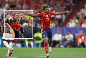 Người thân bật khóc khi Lamine Yamal lập siêu phẩm