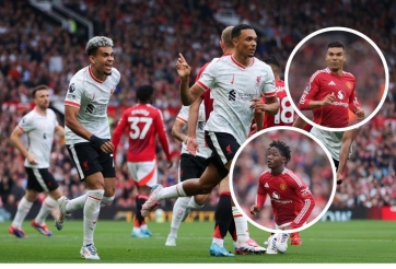 MU tự thua Liverpool: Màn trình diễn kinh hoàng của Casemiro