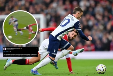 BTC Ngoại hạng Anh chính thức lên tiếng về thẻ đỏ của Bruno Fernandes