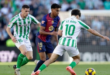 Yamal tỏa sáng, Barca mất điểm cay đắng trước Betis