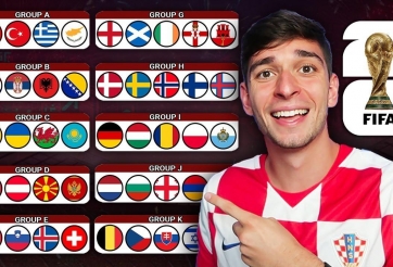 Lịch thi đấu vòng loại World Cup 2026 châu Âu tháng 11