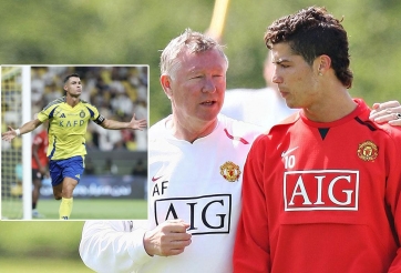 Sir Alex Ferguson: 'Ronaldo hy sinh bản thân để là người giỏi nhất'
