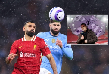 Neville: 'Trời đang khóc vì Liverpool sắp vô địch lần thứ 20'