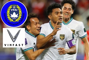 ĐT Indonesia được hậu thuẫn bởi Vinfast