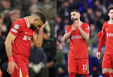 Salah khóc khi Liverpool bị loại khỏi C1, giọt nước mắt chia ly?