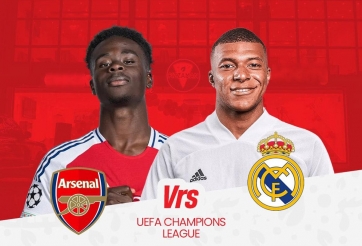 Nhận định Real vs Arsenal: Ngược dòng tại Bernabeu?
