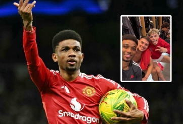 Amad Diallo bị chế giễu khi chúc mừng đồng đội