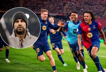 Pique phản ứng sau trận thắng kinh điển của Barca trước Real Madrid