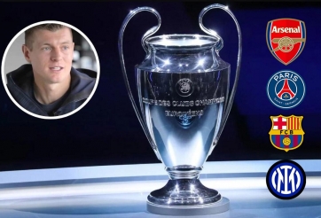 Toni Kroos chỉ thẳng cái tên vô địch Champions League 2024/25