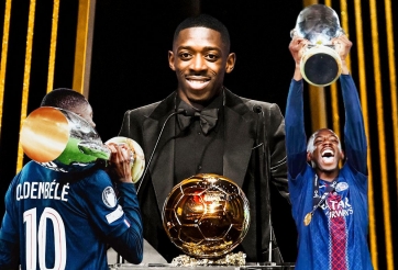 Dembele khẳng định vị thế Quả bóng vàng 2025