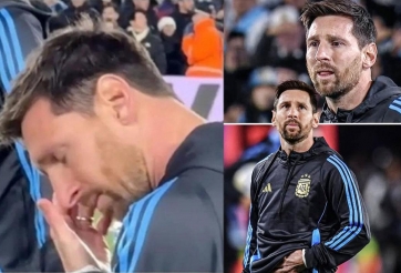 Lionel Messi đã khóc