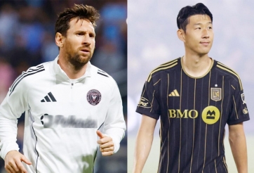 Son Heung-min tiếp tục vượt Messi tại MLS