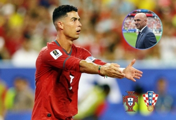 HLV Bồ Đào Nha hé lộ lý do không thể loại Ronaldo khỏi trận đấu Croatia