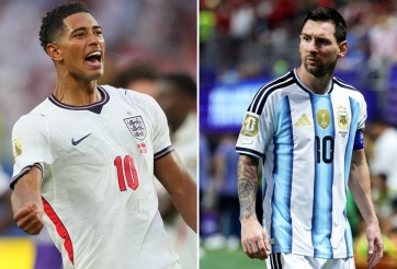 Anh vs Argentina: Bellingham và Messi mở ra cuộc chiến của hai thế hệ