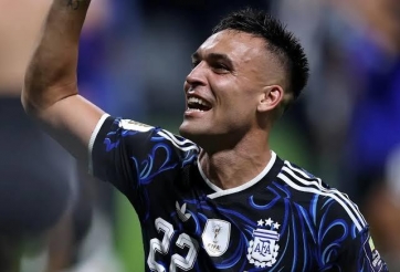 Video bàn thắng: Lautaro Martinez ấn định chiến thắng 2-1 cho Argentina trước ĐT Anh