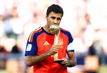 Rodri giành Quả bóng vàng World Cup 2026