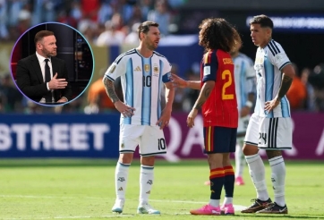 Rooney: 'Thật đáng buồn khi Messi hành động tuyệt vọng'