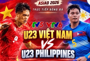 VTV5 VTV6 trực tiếp bóng đá ASIAD hôm nay 18/9: U23 Việt Nam vs U23 Philippines