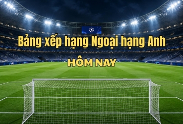 Bảng xếp hạng Ngoại hạng Anh hôm nay 10/10: Man City, MU đứng thứ mấy?