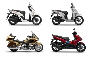 Bảng giá xe máy Honda & giá lăn bánh tháng 10/2026