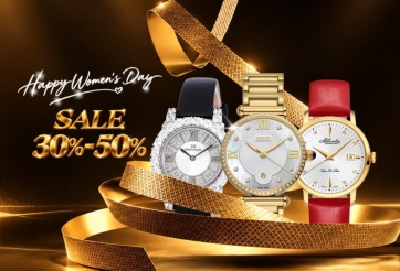 Chọn quà 20/10 đúng gu phái đẹp cùng ưu đãi đến 50% tại Đăng Quang Watch