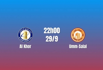 Nhận định Al Khor vs Umm-Salal: Chờ màn tái khẳng định