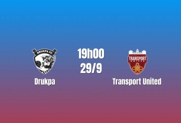 Nhận định Drukpa vs Transport United: Chủ nhà tìm cách đổi vận